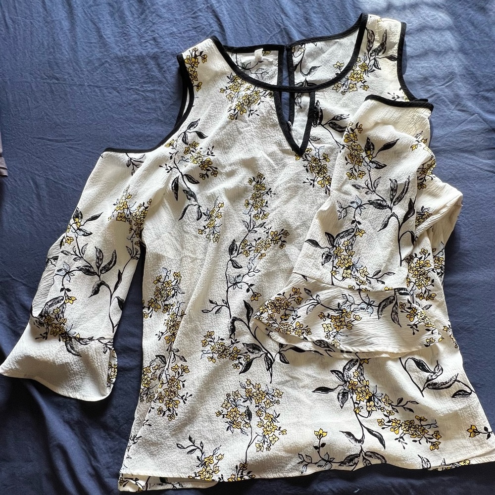 Maurice’s Cut Shoulder Blouse